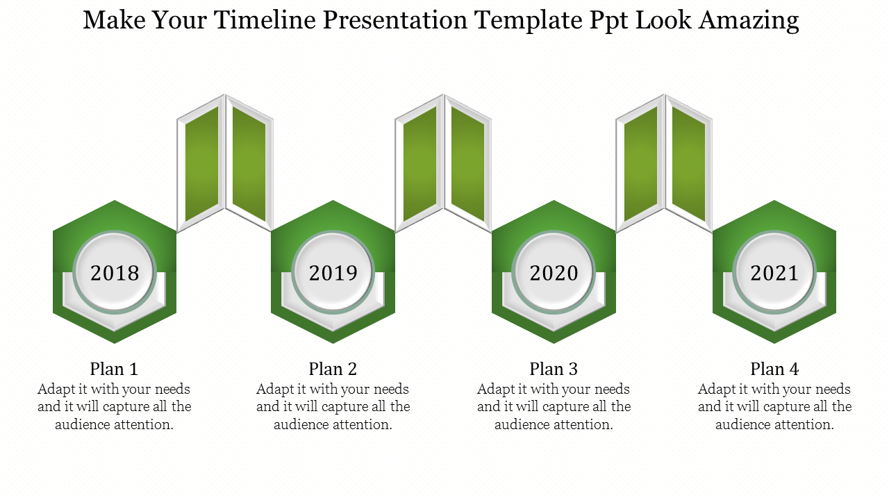 Free - Customizable Timeline Presentation Template PPT	